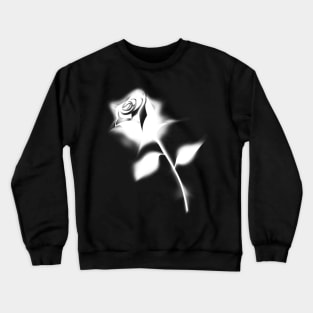 White Rose Gothic Crewneck Sweatshirt